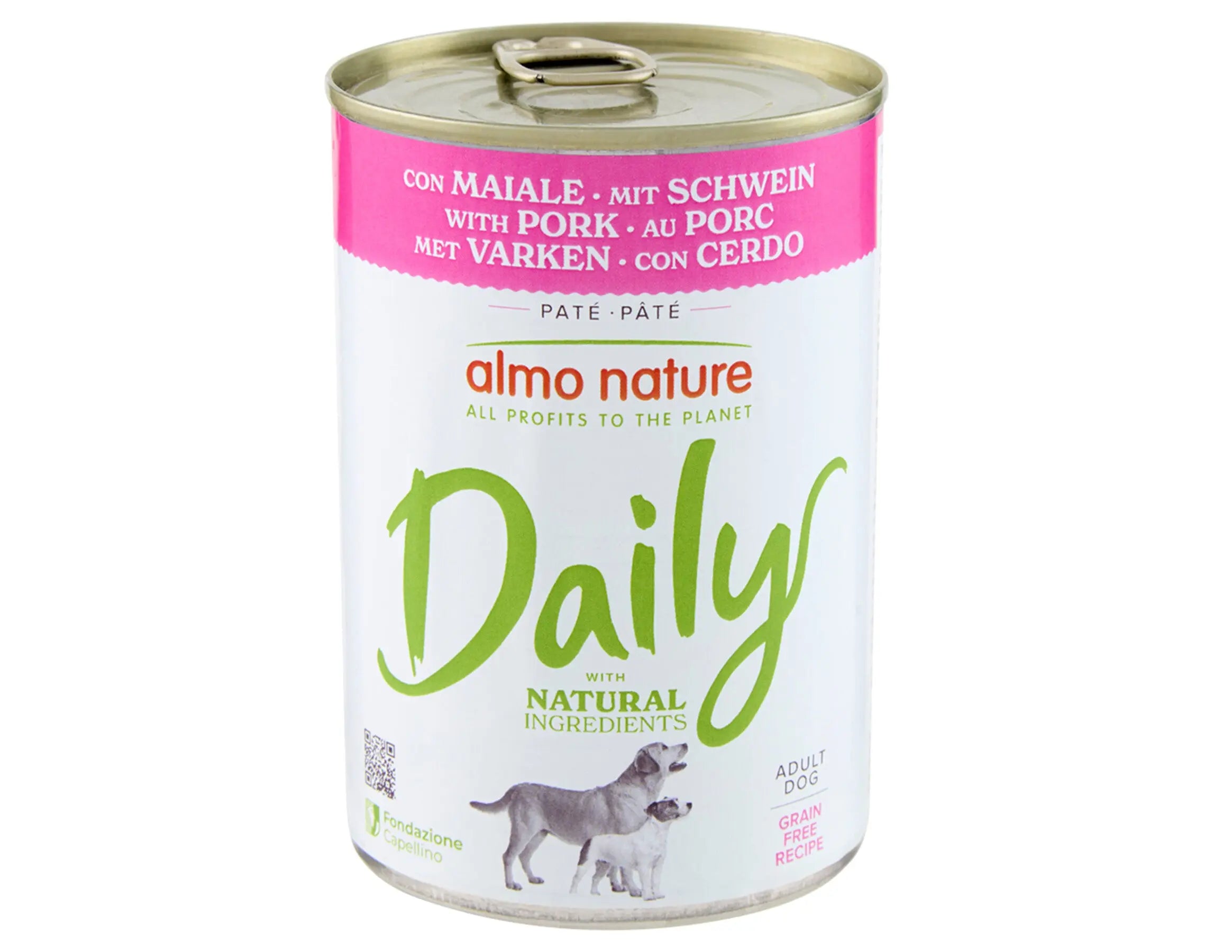 Almo Nature Dog Húmedo Daily Lata 400 g al mejor precio -todoastorenimal.com