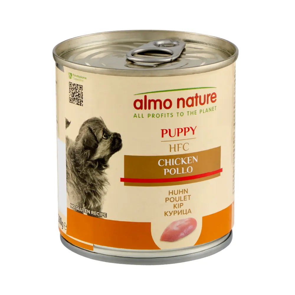 Almo Nature Dog Húmedo Hfc 290 g Puppy Pollo al mejor precio -todoastorenimal.com