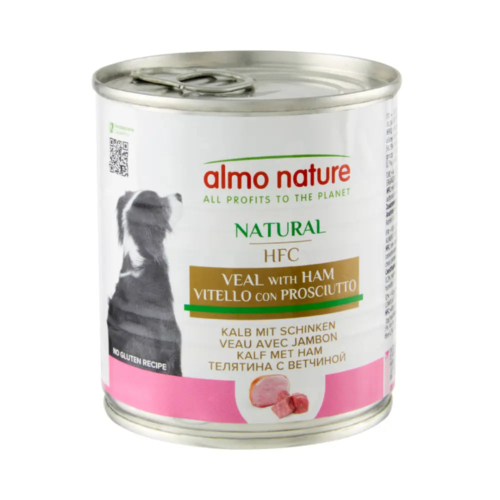 Almo Nature Dog Húmedo Hfc 290 g Ternera y Jamón al mejor precio -todoastorenimal.com