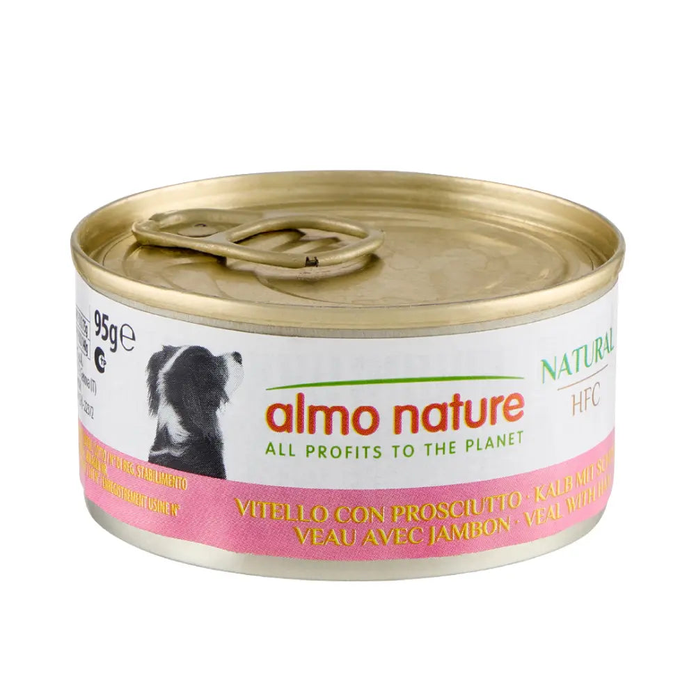 Almo Nature Dog Húmedo Hfc 95 g Ternera y Jamón al mejor precio -todoastorenimal.com