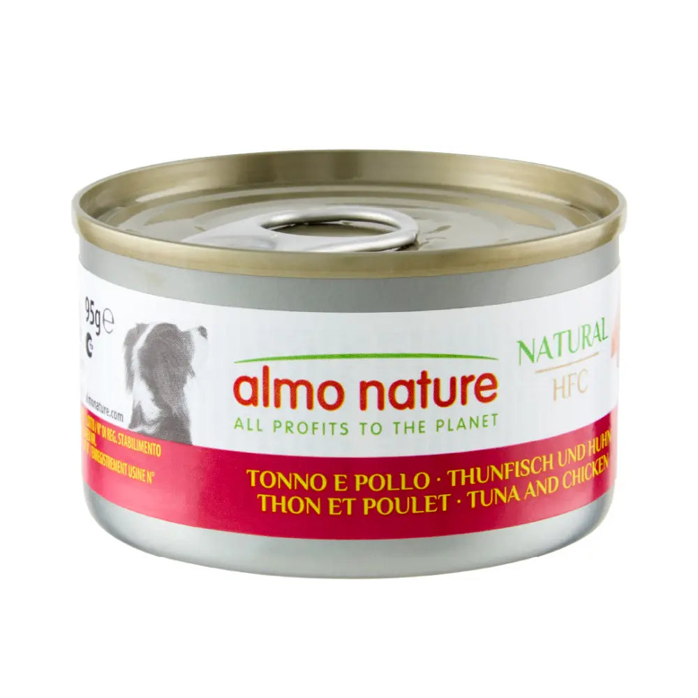 Almo Nature Dog Húmedo Hfc 95 g, Atún & Pollo al mejor precio -todoastorenimal.com