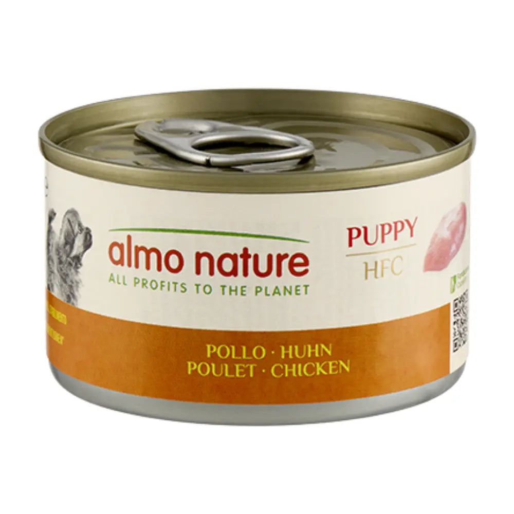 Almo Nature Dog Húmedo Hfc 95 g, Puppy Pollo al mejor precio -todoastorenimal.com