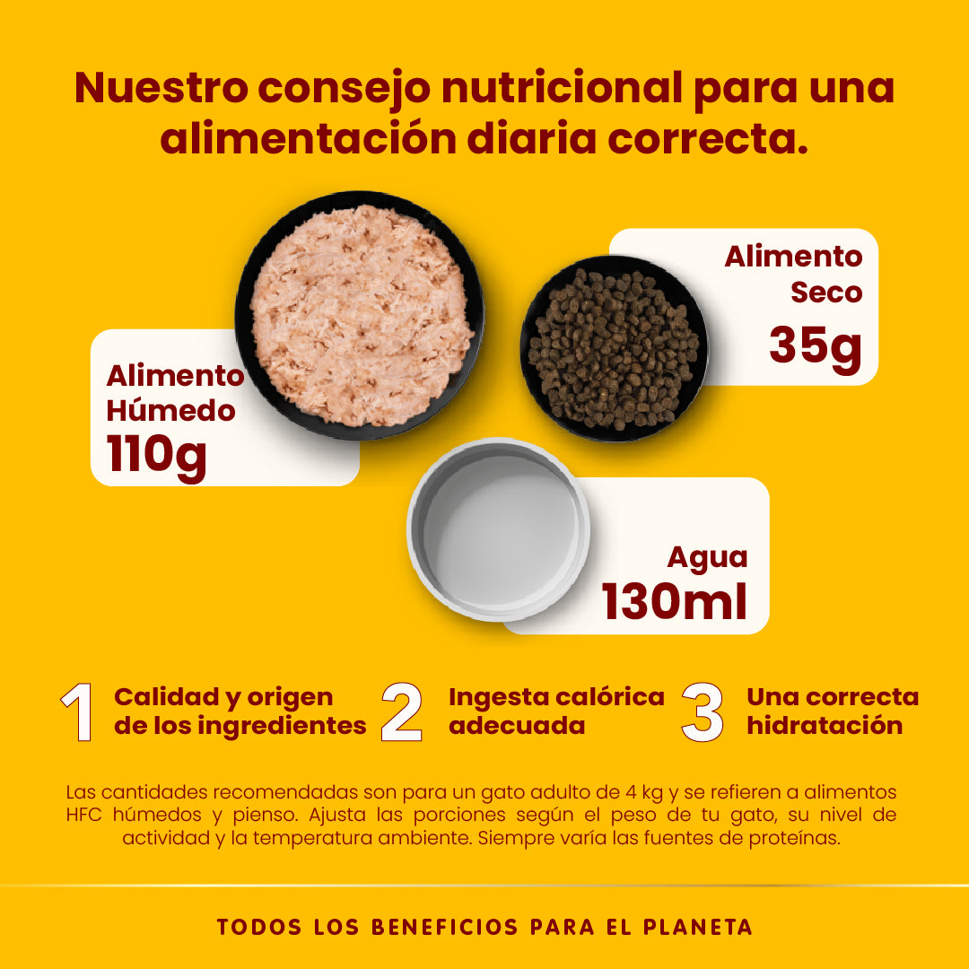 Almo Nature HFC Complete Sterilized Jamón Tarrina Comida Húmeda para Gatos al mejor precio -todoastorenimal.com