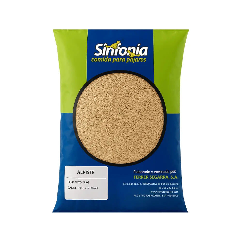 Alpiste Sinfonia Bolsa 5K. al mejor precio -todoastorenimal.com