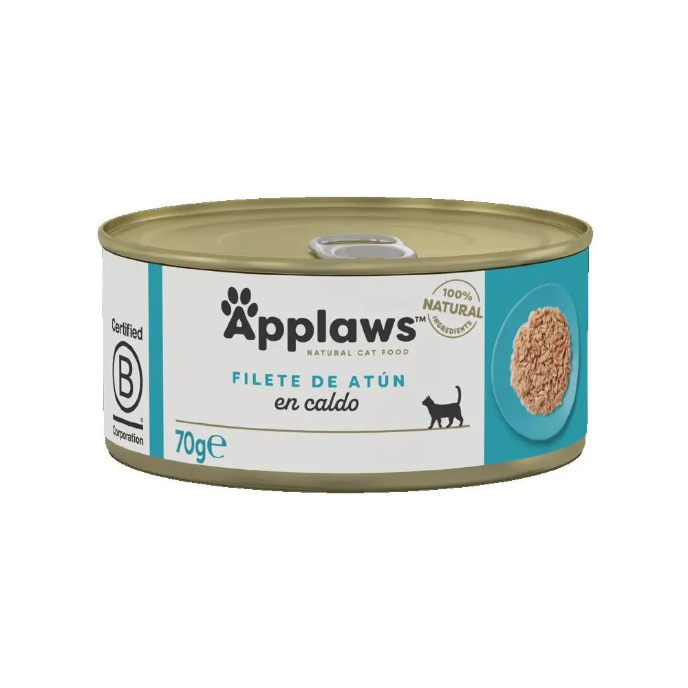 Applaws Cat Filete de Atún Lata 70 g al mejor precio -todoastorenimal.com