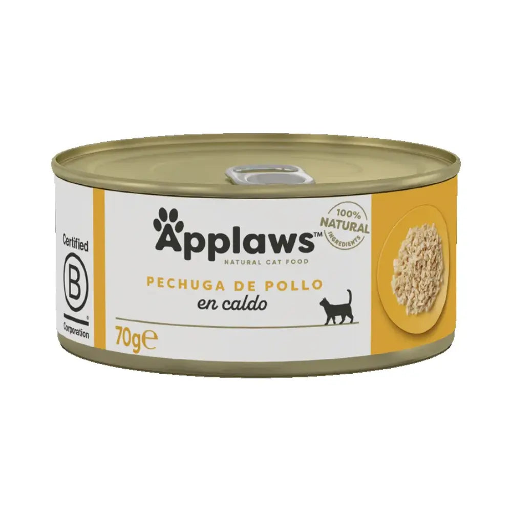 Applaws Cat Pechuga Pollo Lata 70 g al mejor precio -todoastorenimal.com