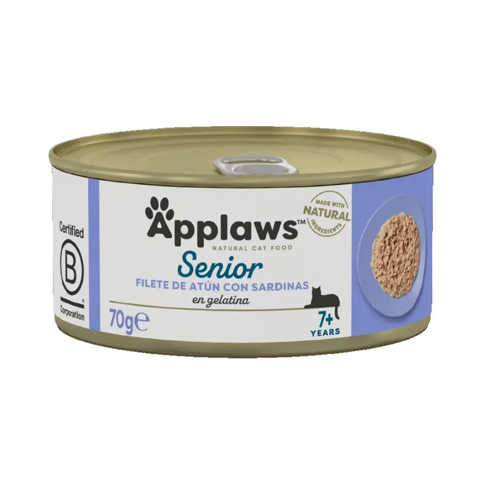 Applaws Cat Senior Lata 70 g - Comida Húmeda para Gatos Mayores al mejor precio -todoastorenimal.com