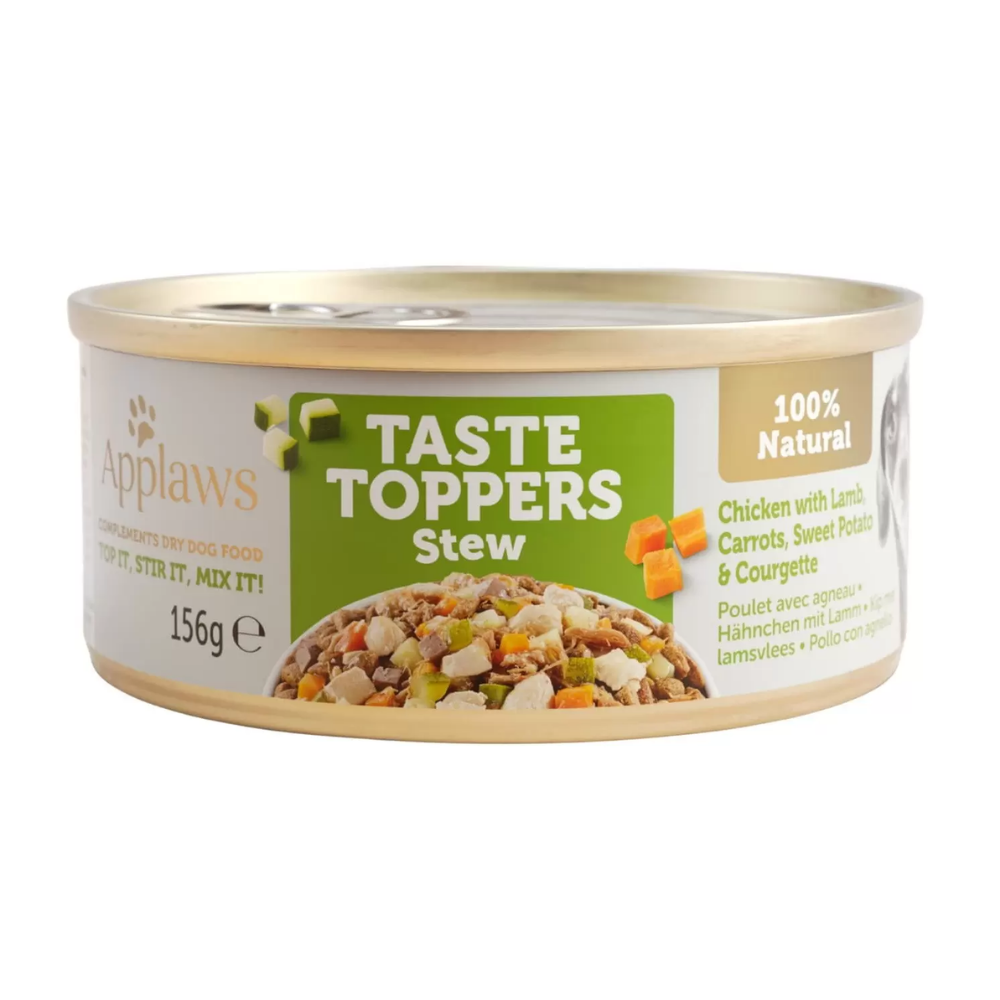 Applaws Dog Lata 156 g Topper Estofado de Pollo y Cordero Verduras al mejor precio -todoastorenimal.com