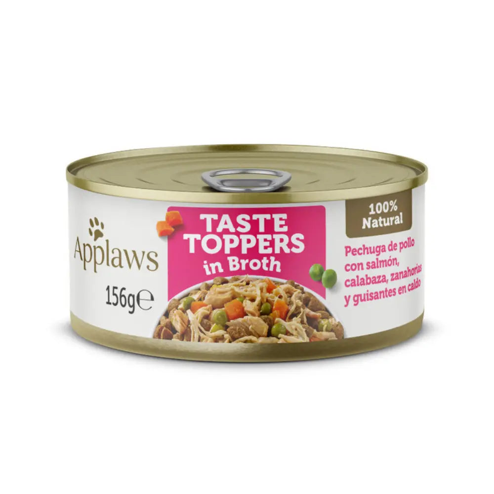 Applaws Dog Lata 156 g Topper Pollo y Salmón con Verduras al mejor precio -todoastorenimal.com
