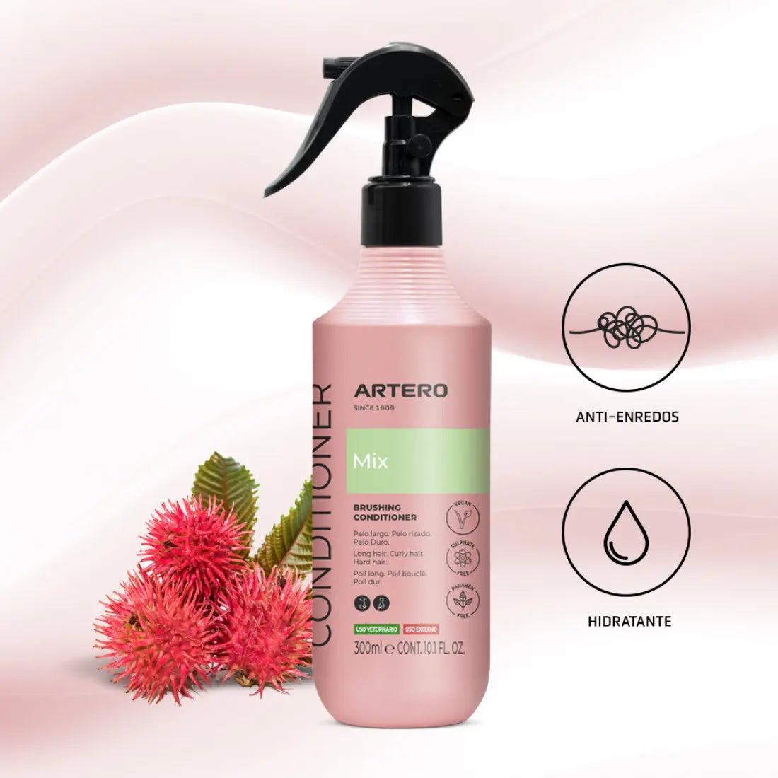 Artero Acondicionador Mix Multifase Spray 250 ml al mejor precio -todoastorenimal.com