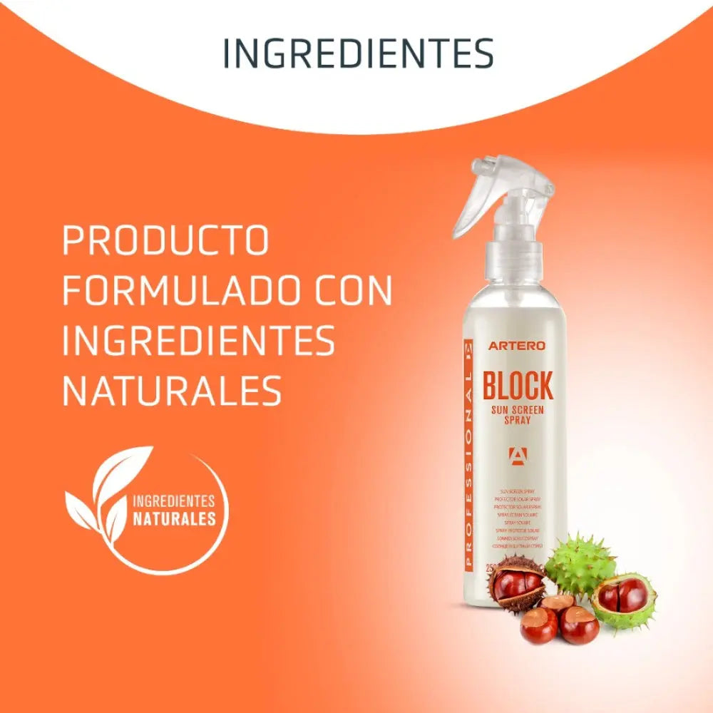 Artero Block Protector Solar para Perro 250 ml al mejor precio -todoastorenimal.com