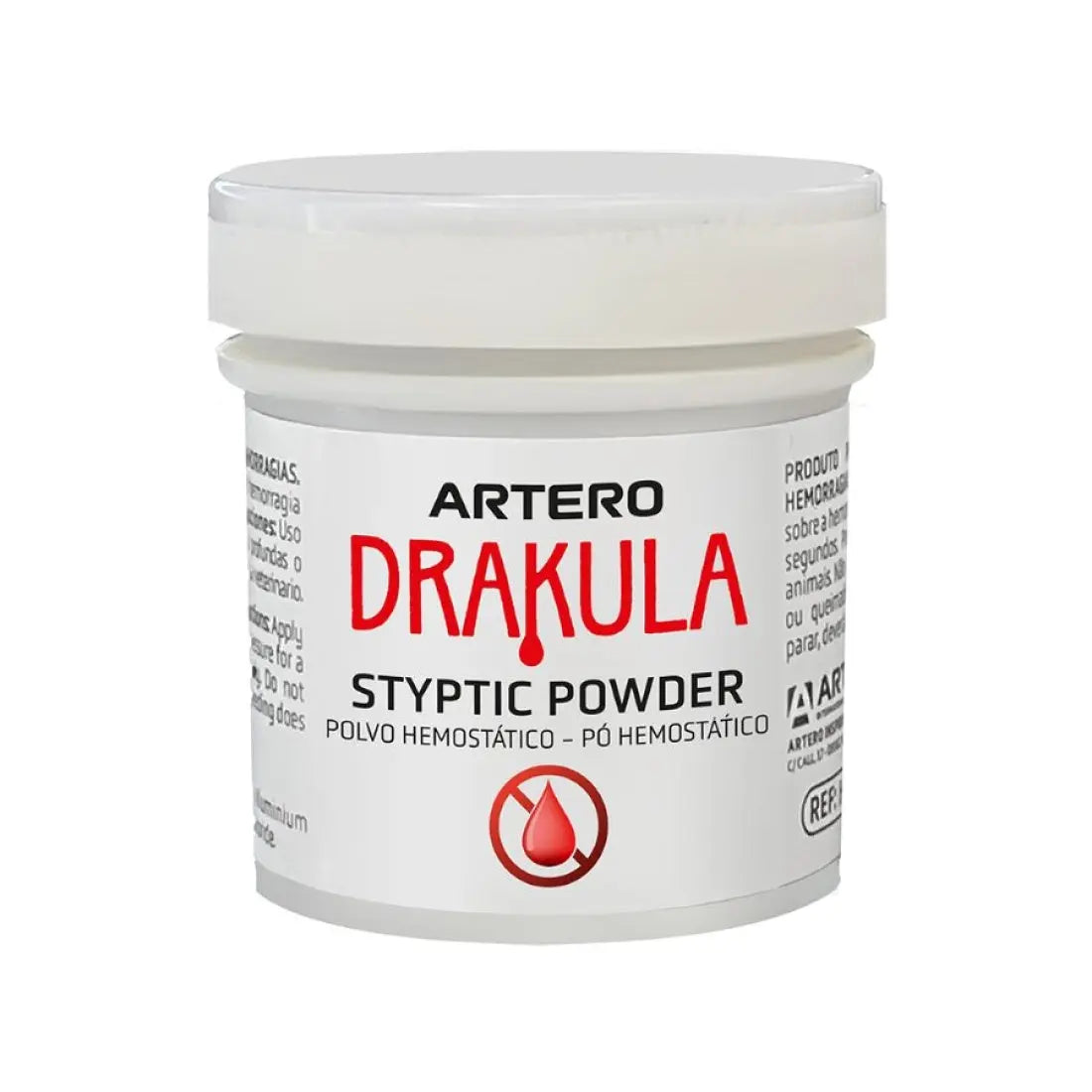 Artero Hemostatico Polvo Drakula 15Gr ARTERO INSPIRING STYLE, S.A.