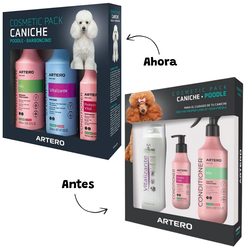 Artero Pack Cosmetico Caniche al mejor precio -todoastorenimal.com