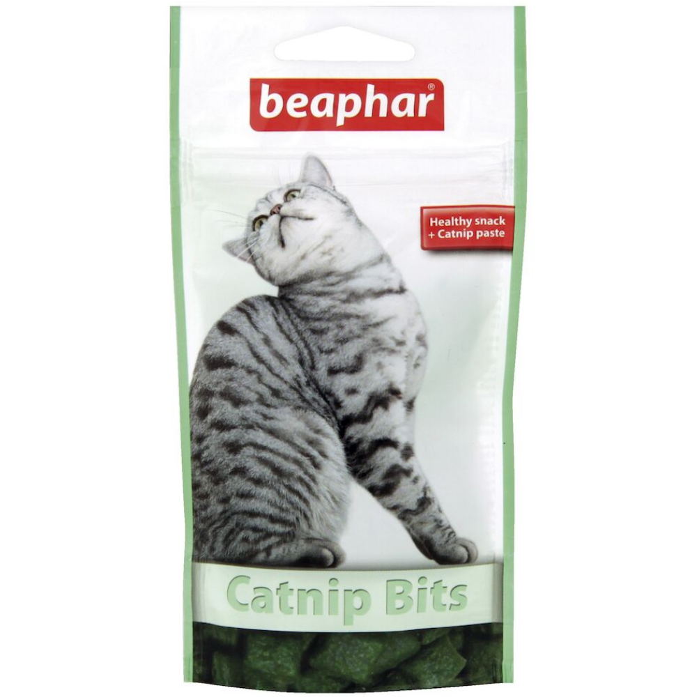 Beaphar Bocaditos Hierba Gatera Catnip-Bits Gato 35 g al mejor precio -todoastorenimal.com