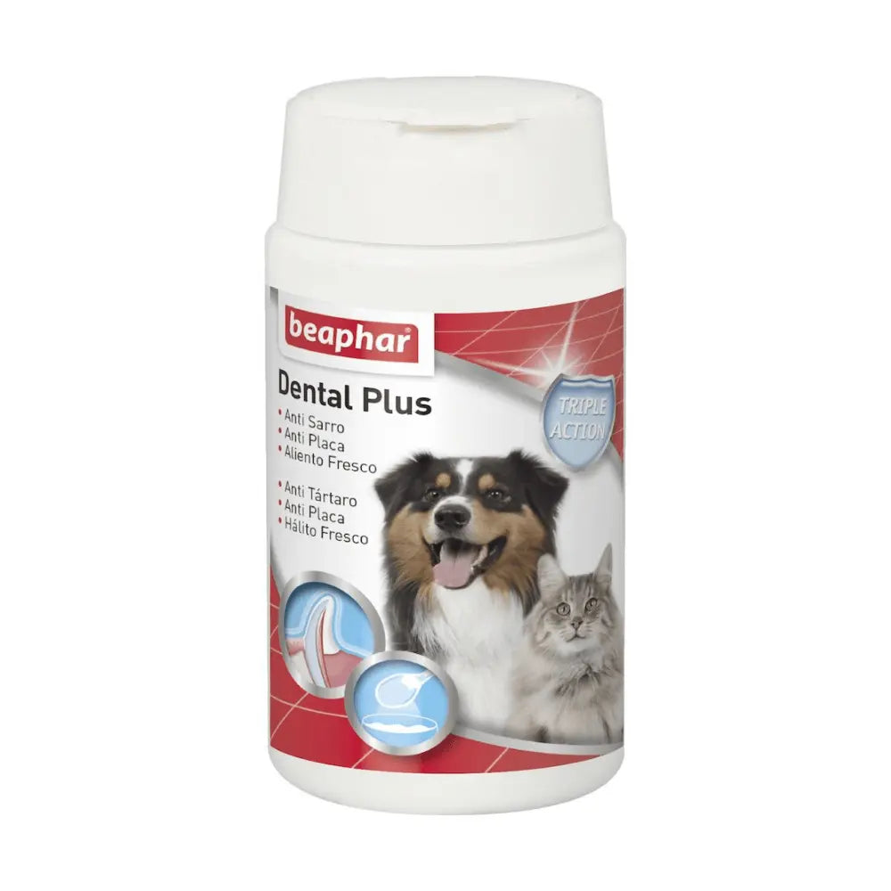 Beaphar Dental Plus 75 g Suplemento a base de Algas Pardas 100% Naturales en Polvo al mejor precio -todoastorenimal.com
