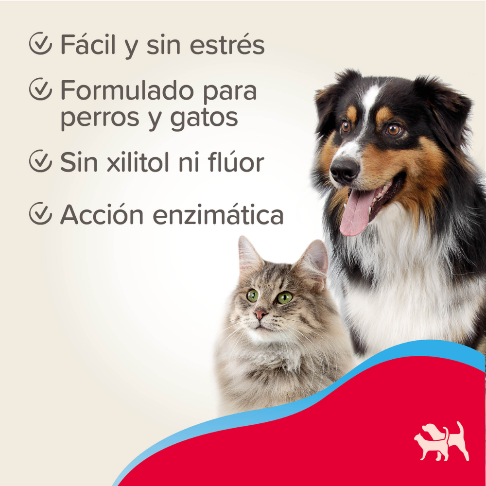 Beaphar Gel Dentífrico Sabor Carne Sin Cepillado para Perros y Gatos 100 g al mejor precio -todoastorenimal.com