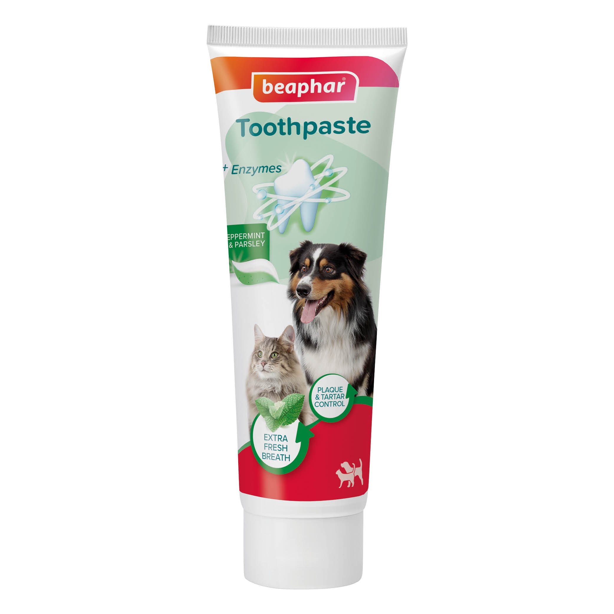 Beaphar Pasta de Dientes Sabor Menta y Perejil 100 g para Perros y Gatos al mejor precio -todoastorenimal.com