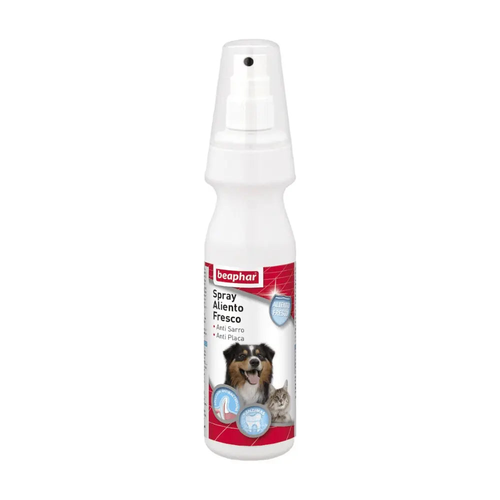 Beaphar Spray Aliento Fresco para Perros y Gatos 150 ml al mejor precio -todoastorenimal.com