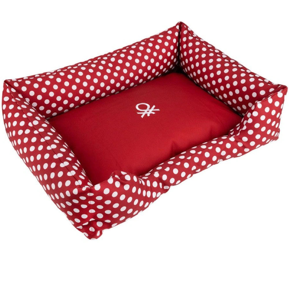 Benetton Funda de Cuna Lunares Rojo para Perros S · 55x40cm al mejor precio -todoastorenimal.com