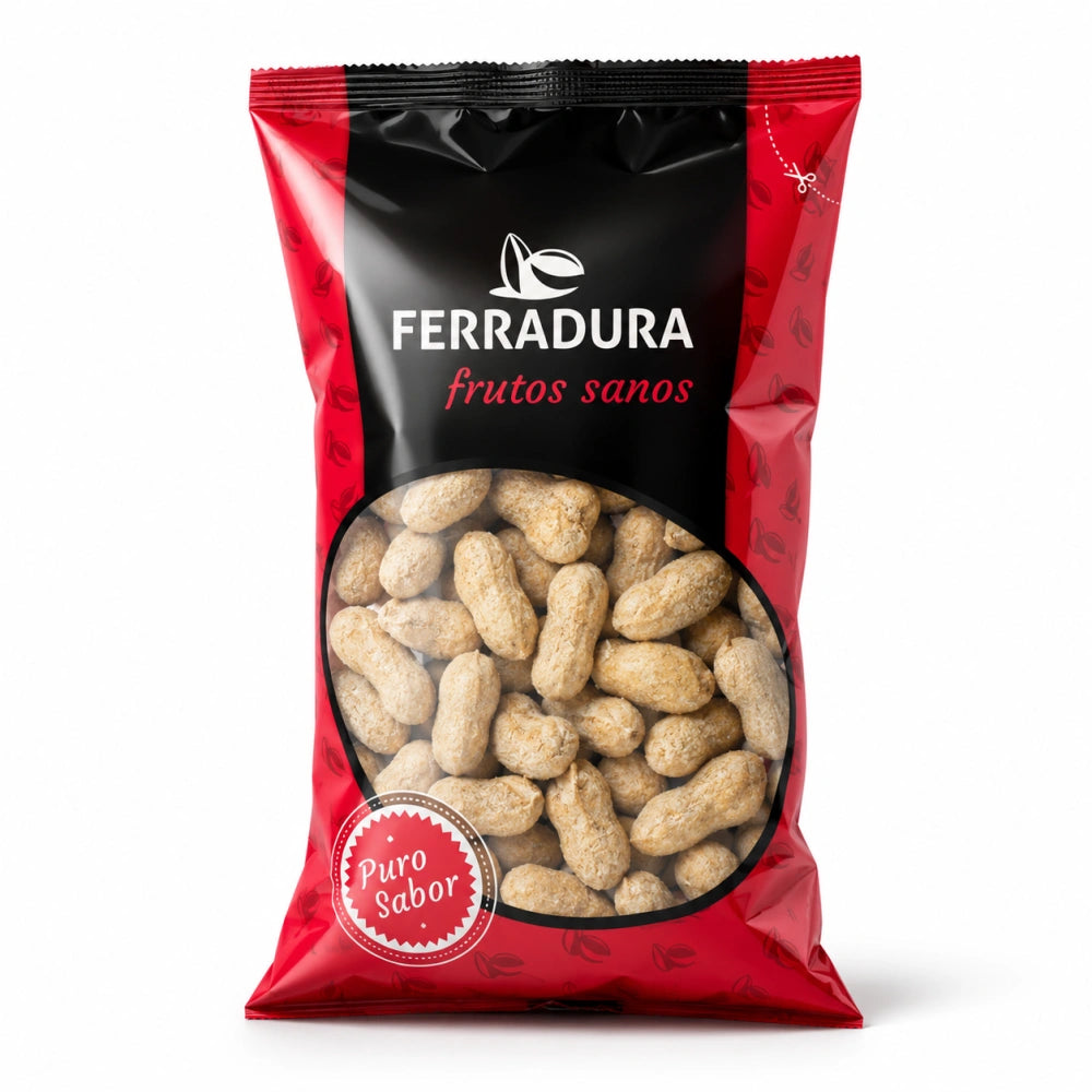 Cacahuete Crudo Cascara Sinfonia Bolsa 500 g al mejor precio -todoastorenimal.com