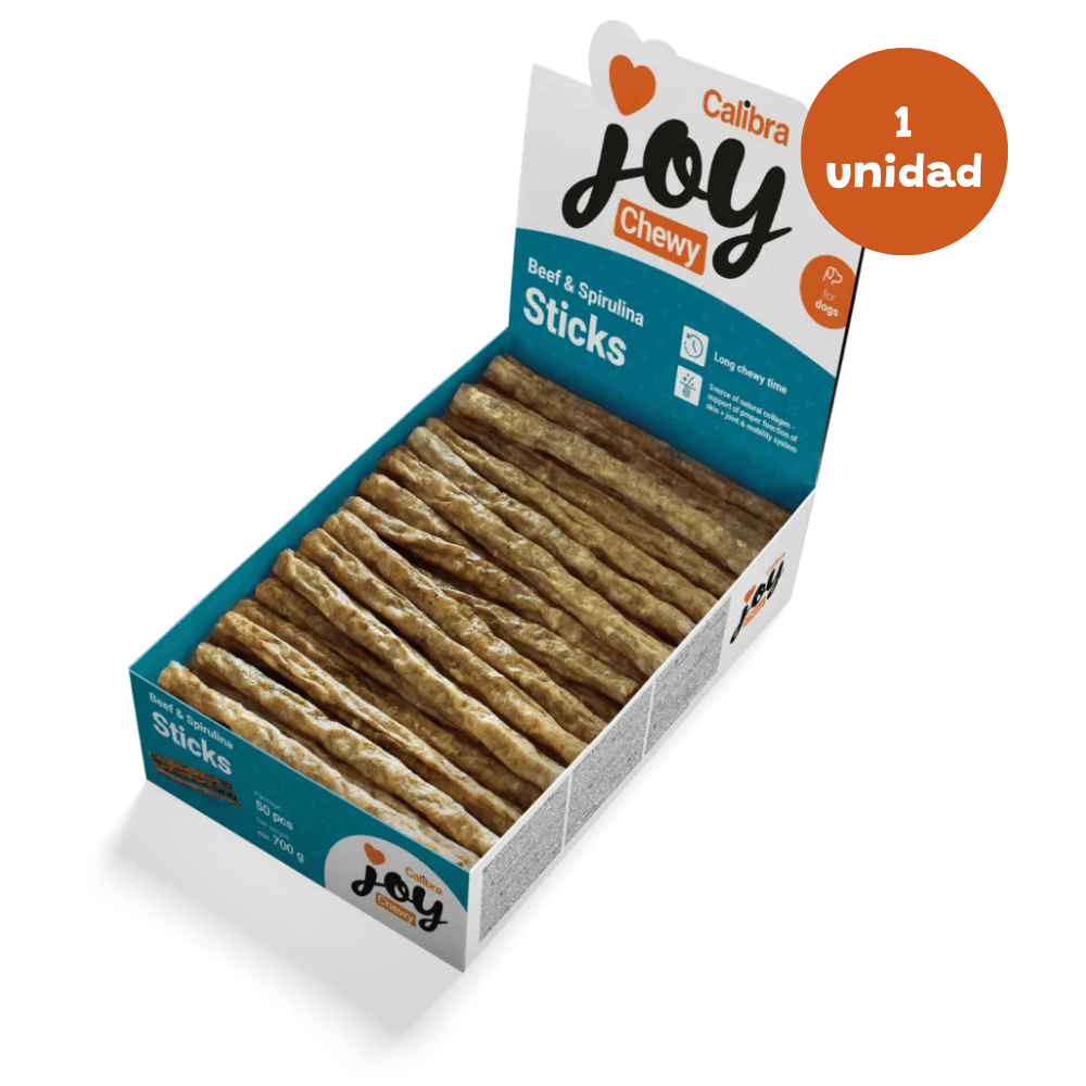 Calibra Joy Natural Ternera y Espirulina Stick 1 ud. Snack para Perros al mejor precio -todoastorenimal.com