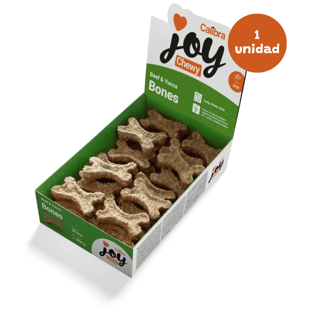 Calibra Joy Natural Ternera y Yuca Hueso Grande 1 ud. Snack para Perros al mejor precio -todoastorenimal.com
