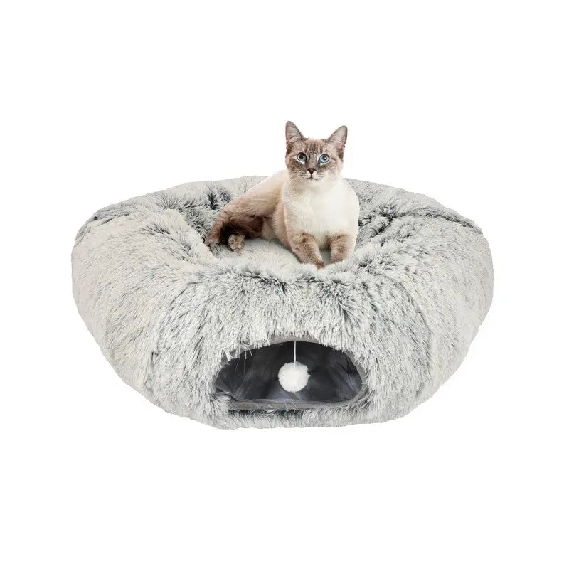 Cama Relax Donut con Túnel 80x80x25cm NAYECO