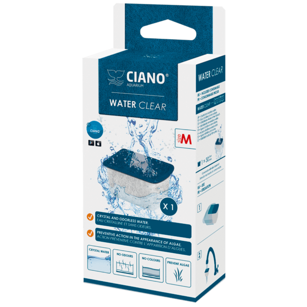 Cartucho Ciano Water Clear M al mejor precio -todoastorenimal.com