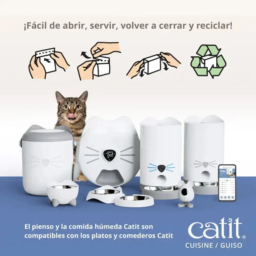 Catit Cuisine Guiso Marisco Atún y Calabaza 95 g al mejor precio -todoastorenimal.com
