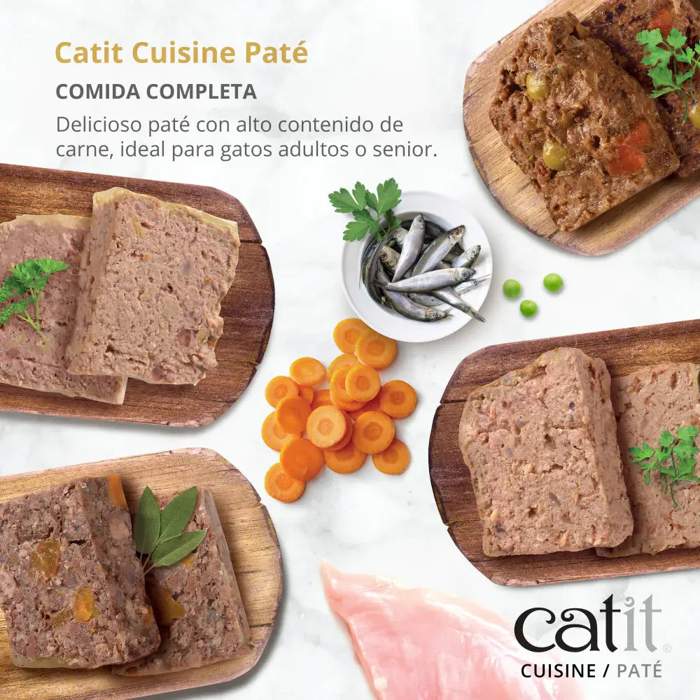 Catit Cuisine Paté de Pollo con Hígado 95 g al mejor precio -todoastorenimal.com