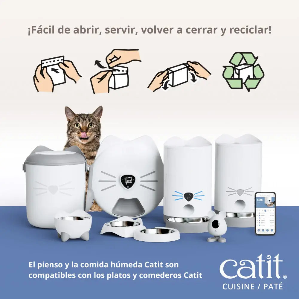 Catit Cuisine Paté de Pollo con Hígado 95 g al mejor precio -todoastorenimal.com