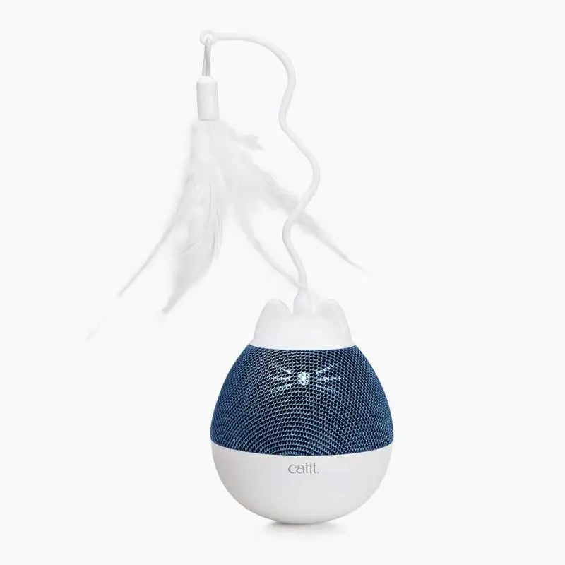 Catit Pixi Juguete Electronico Para Gato Spinner Azul - Precios Más Baratos - Todoanimal