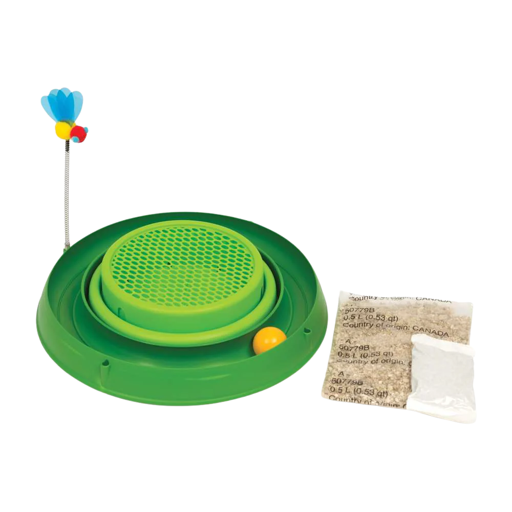 Catit Play Juguete Interactivo Circuitos Germinador Gatos al mejor precio -todoastorenimal.com