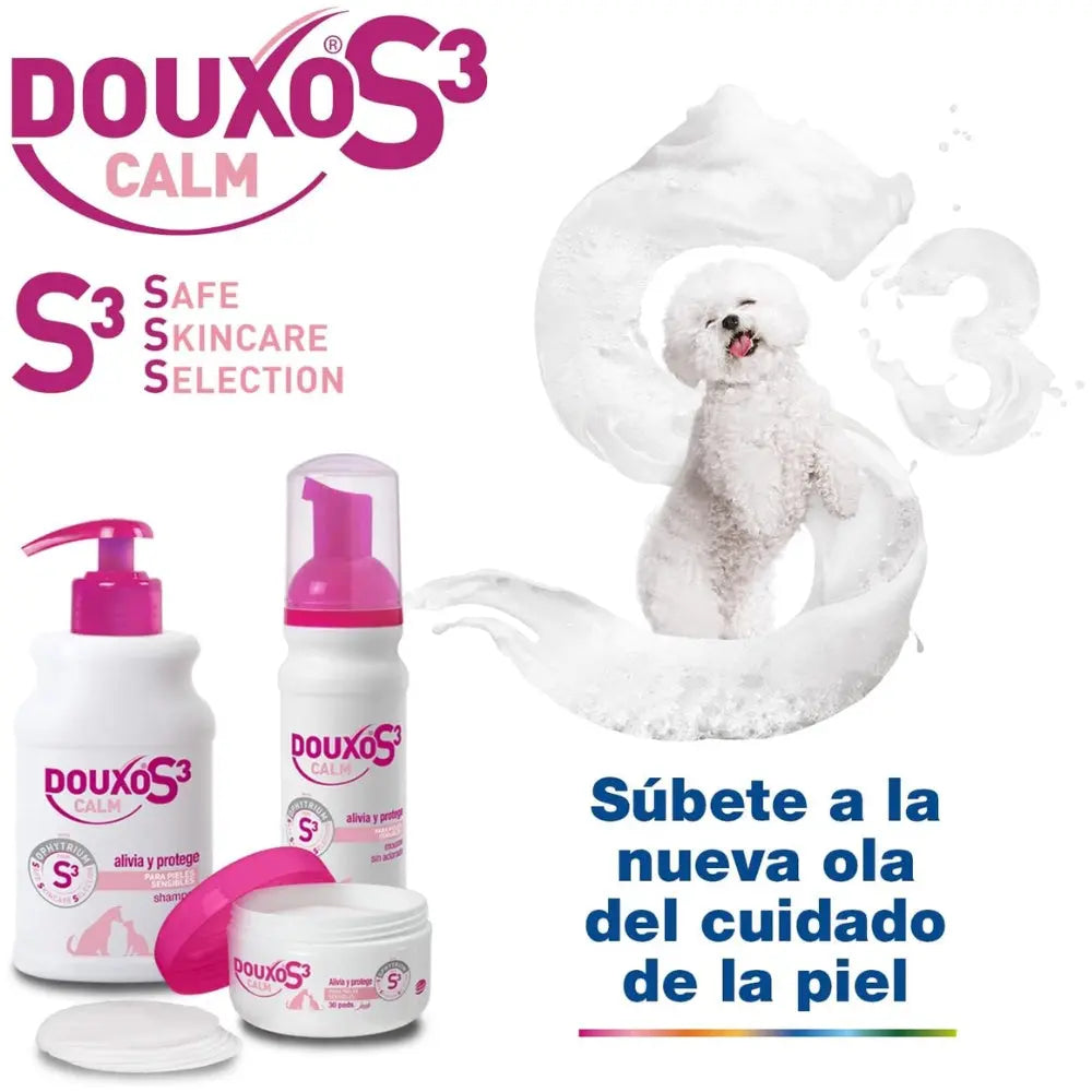 Champú Douxo S3 Calm 200 ml Dermatitis - Pieles Sensibles para Perros y Gatos al mejor precio -todoastorenimal.com