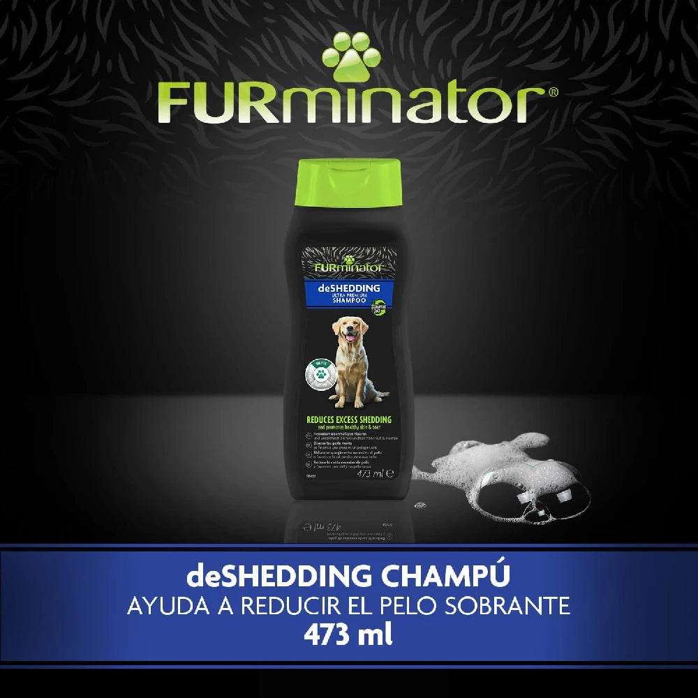 Champú Furminator Ultra Regulador de Muda al mejor precio -todoastorenimal.com