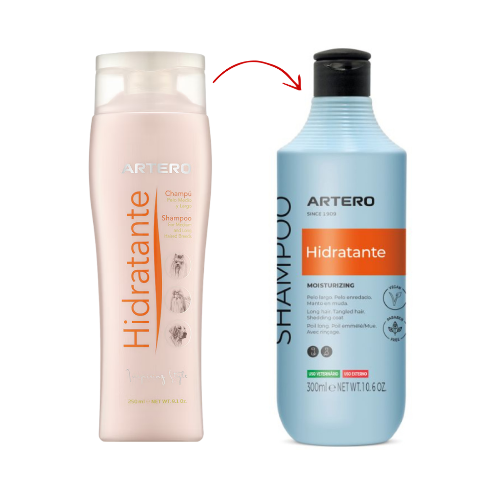Champú Hidratante 250 ml Artero al mejor precio -todoastorenimal.com