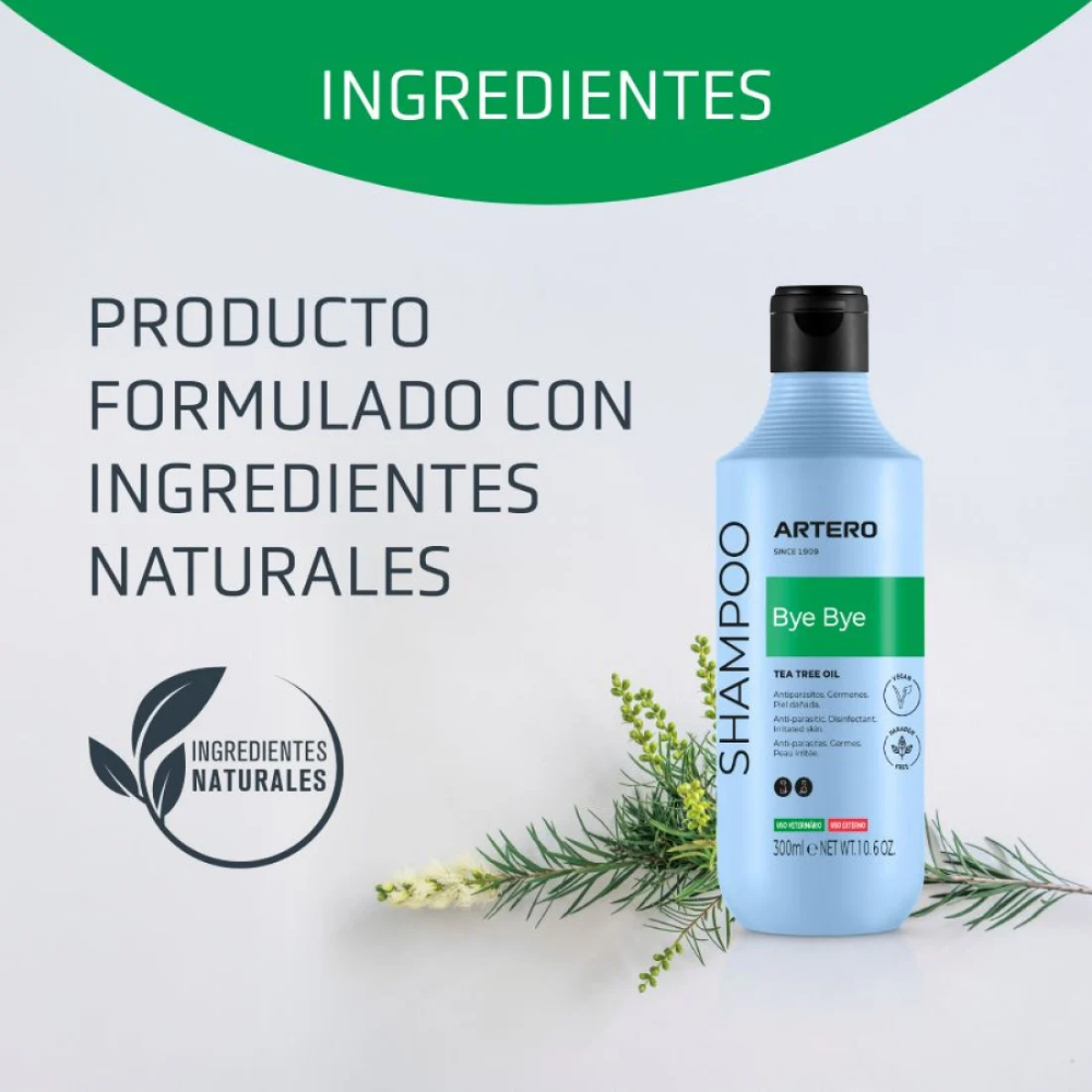 Champú Perro Bye Bye 250 ml Artero al mejor precio -todoastorenimal.com