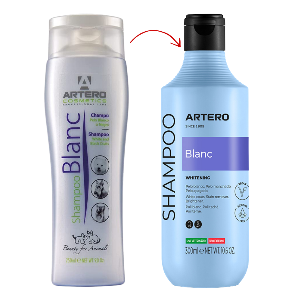 Champú Perro Pelo Blanco Artero al mejor precio -todoastorenimal.com