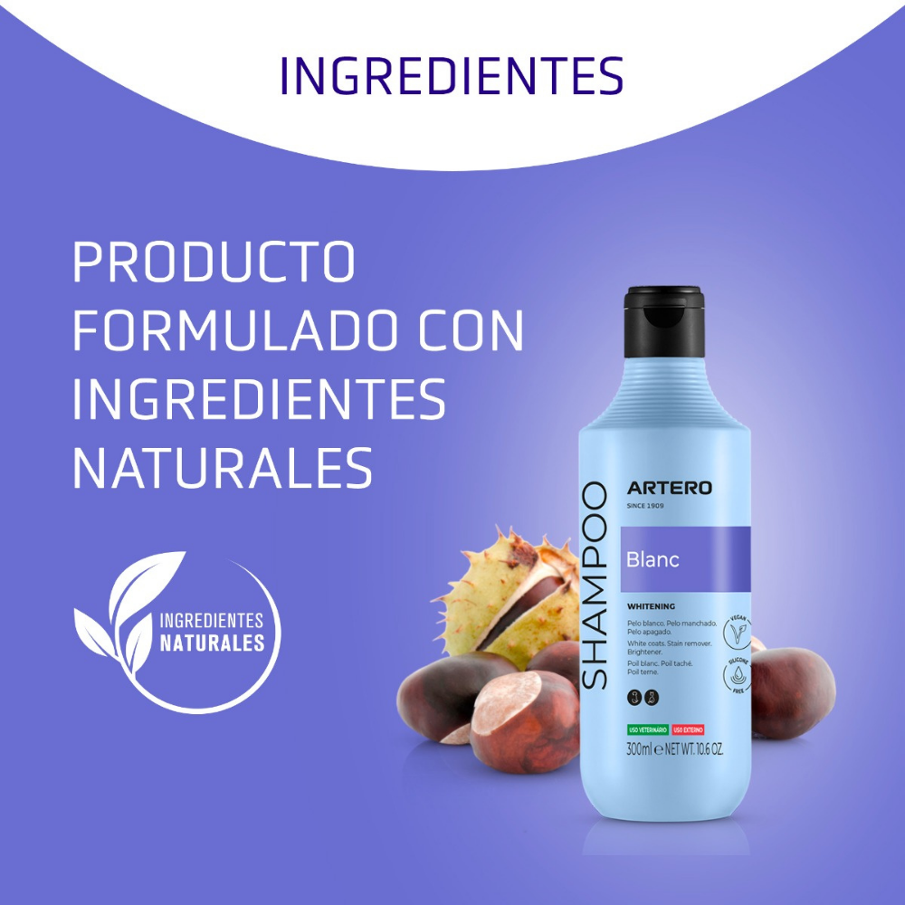 Champú Perro Pelo Blanco Artero al mejor precio -todoastorenimal.com