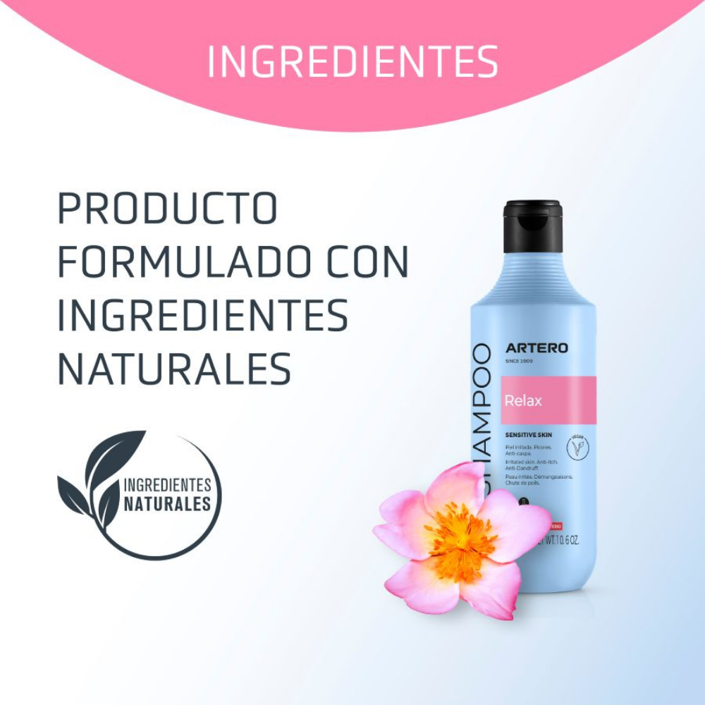 Champú Perro Relax 250 ml Artero al mejor precio -todoastorenimal.com