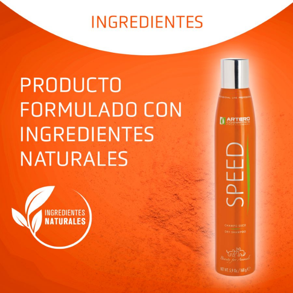 Champú Seco Higiene Speed 300 ml Artero al mejor precio -todoastorenimal.com
