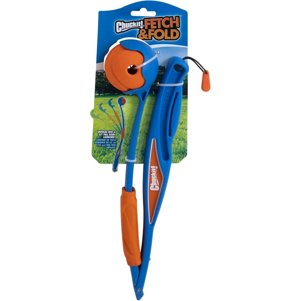 Chuckit! Lanzador Fetch & Fold para Perros al mejor precio -todoastorenimal.com