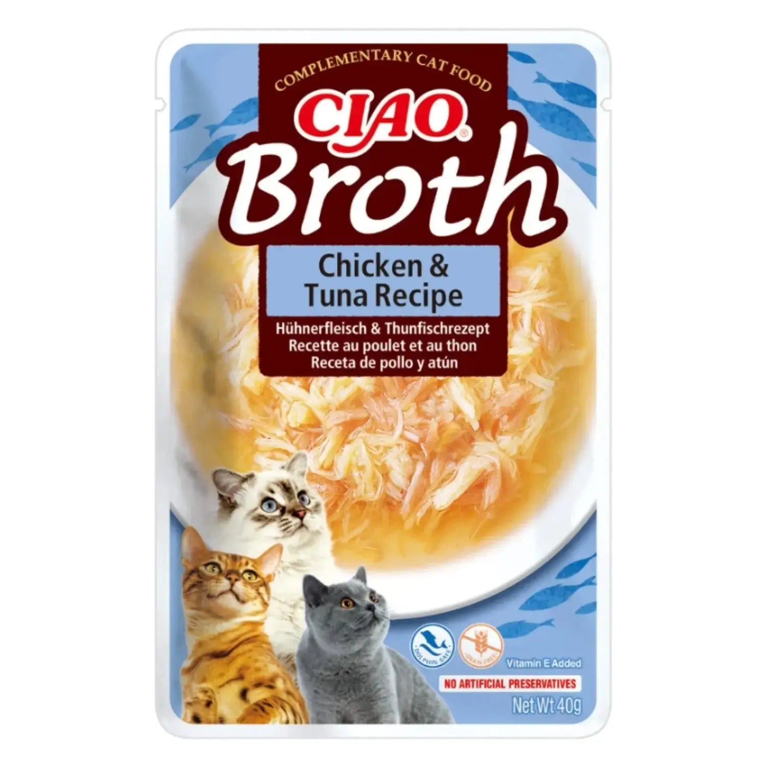 Churu CAT BROTH 40 g | Caldo para Gatos al mejor precio -todoastorenimal.com