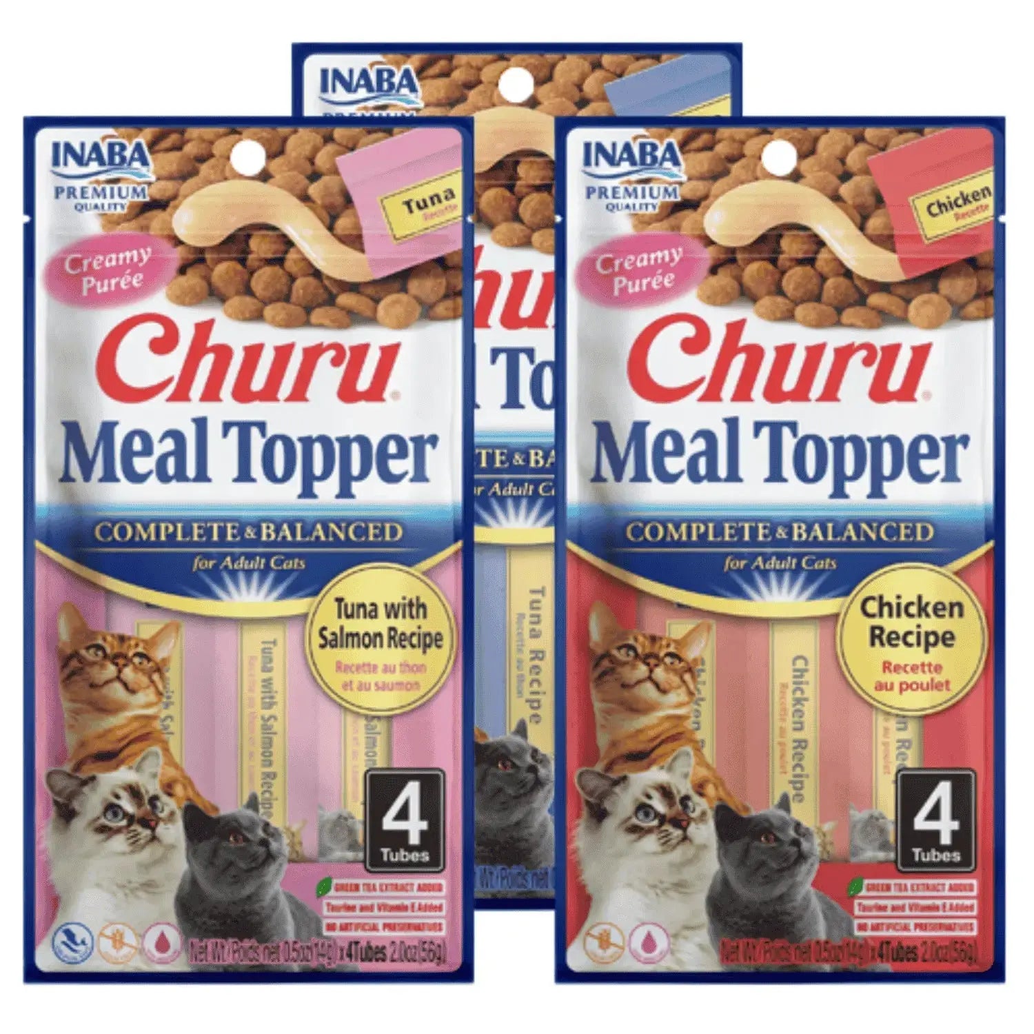 Churu Meal Topper Pack 4x14 g | Complemento para Gatos al mejor precio -todoastorenimal.com