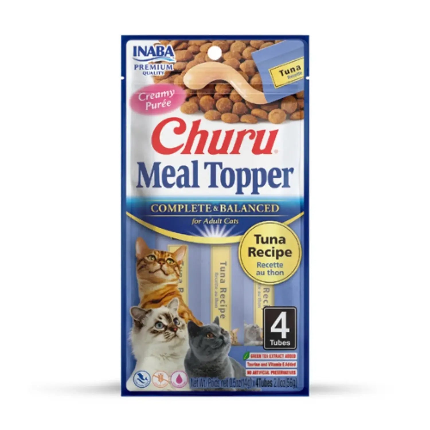 Churu Meal Topper Pack 4x14 g | Complemento para Gatos al mejor precio -todoastorenimal.com