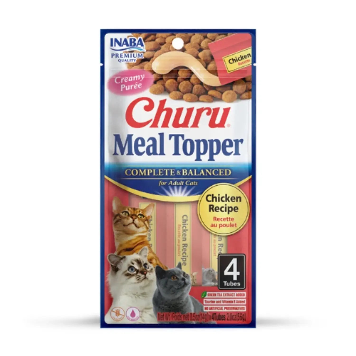 Churu Meal Topper Pack 4x14 g | Complemento para Gatos al mejor precio -todoastorenimal.com