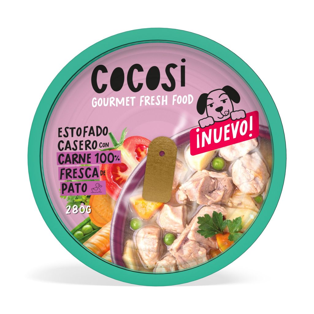 Cocosi Estofado Casero de Pato para Perros al mejor precio -todoastorenimal.com