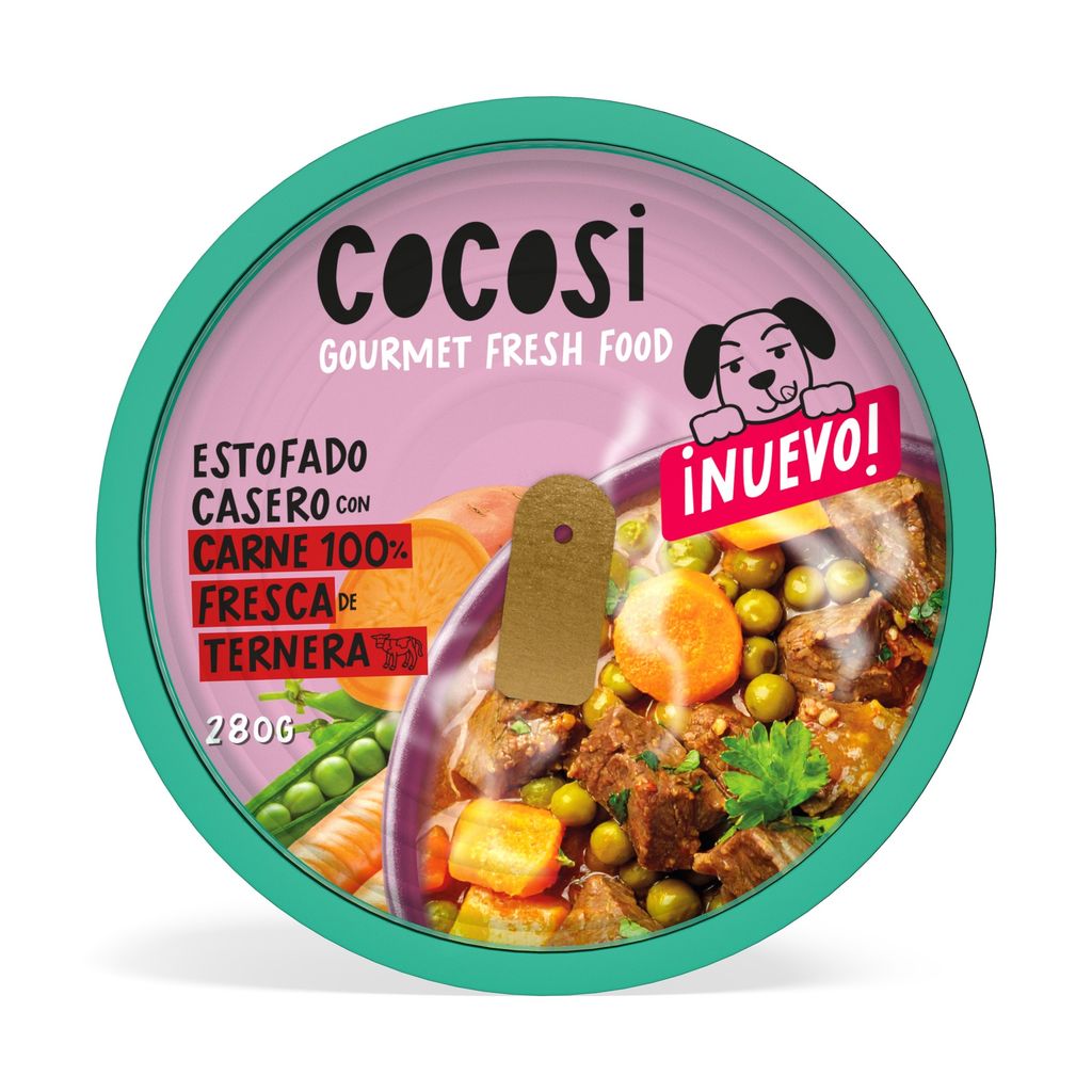 Cocosi Estofado Casero de Ternera para Perros al mejor precio -todoastorenimal.com