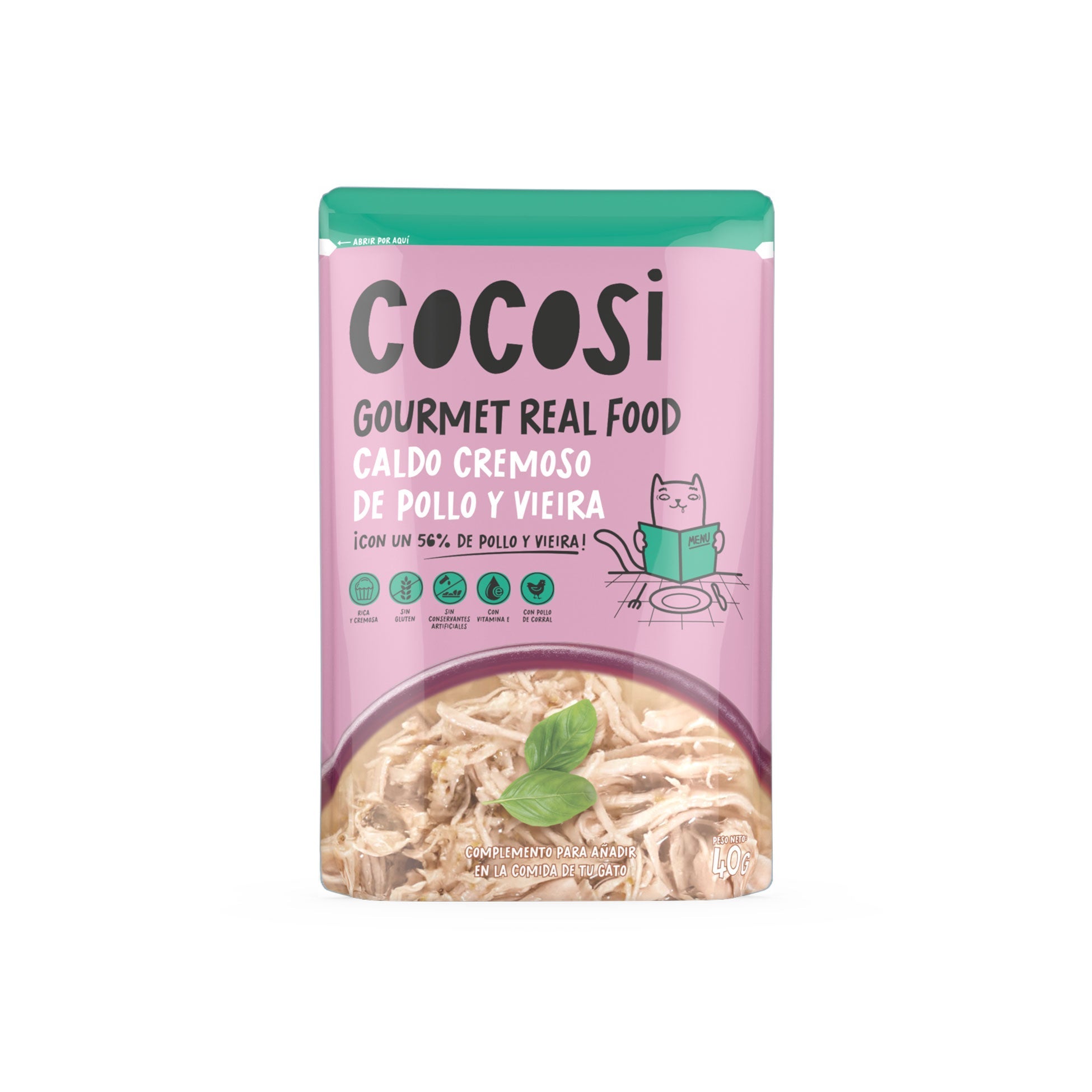 Cocosi Snack Cremoso de Ternera para Gatos al mejor precio -todoastorenimal.com