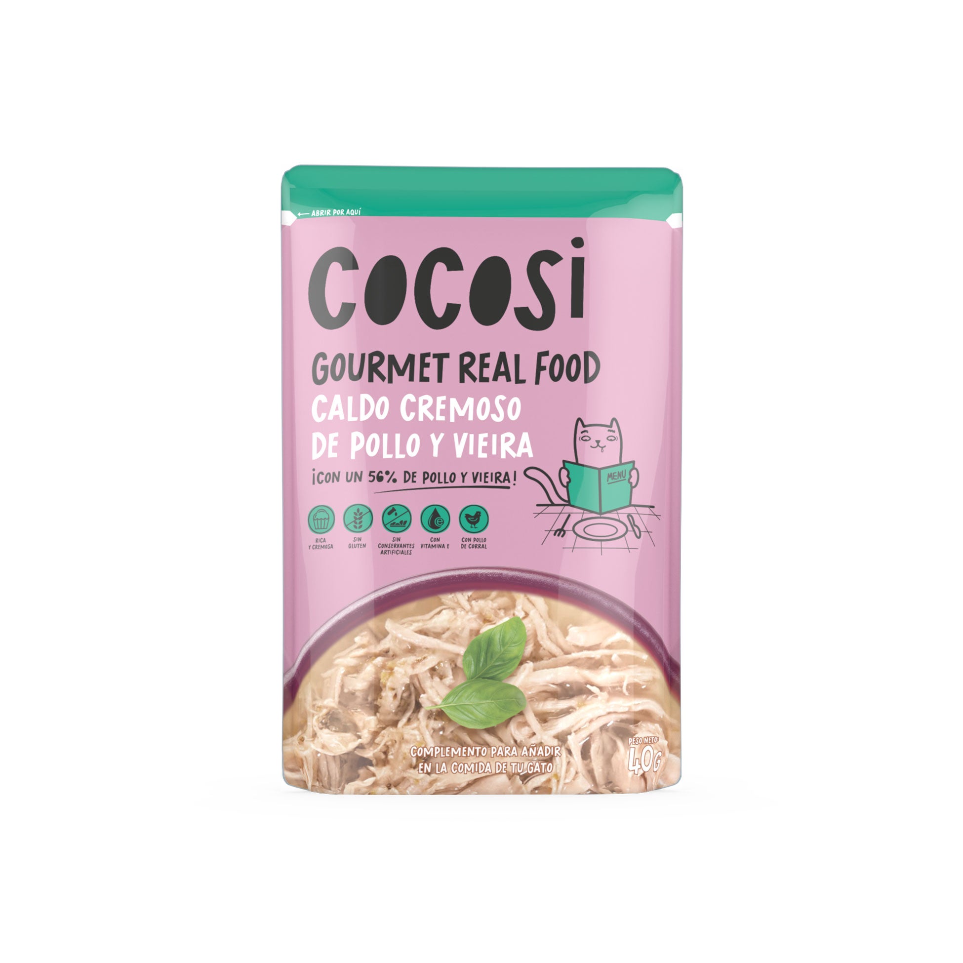 Cocosi Snack Cremoso de Ternera para Gatos al mejor precio -todoastorenimal.com